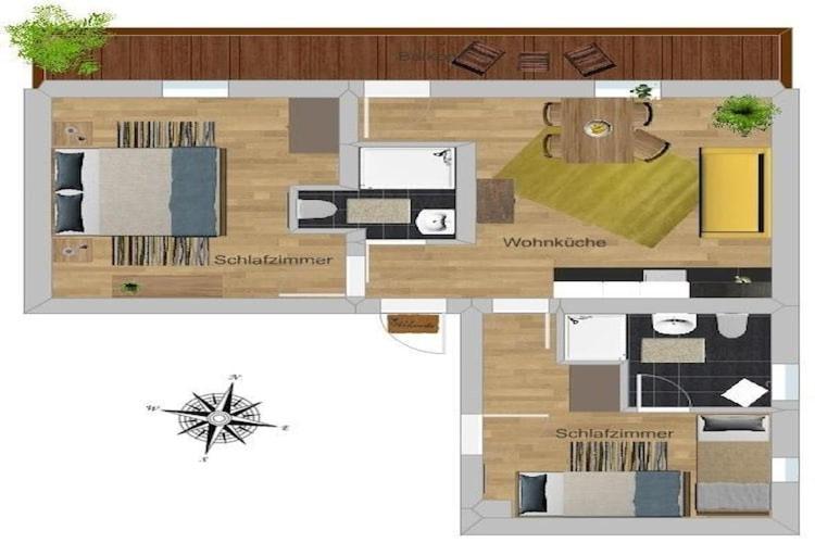 Flat In Krimml With A Balcony Apartment ภายนอก รูปภาพ